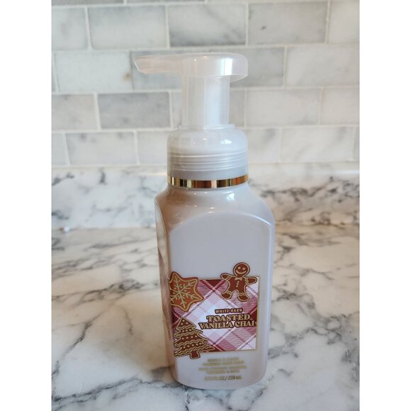 Bath & Body Works Toasted Vanilla Chai Gentle & Clean Foaming Hand Soap 8.75 Oz - Picture 3 of 4